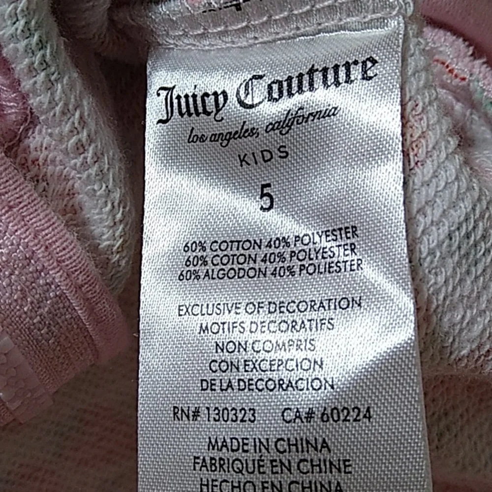 Juicy Couture Little Girl's 2-Piece Strawberry Print Hoodie Short Set
